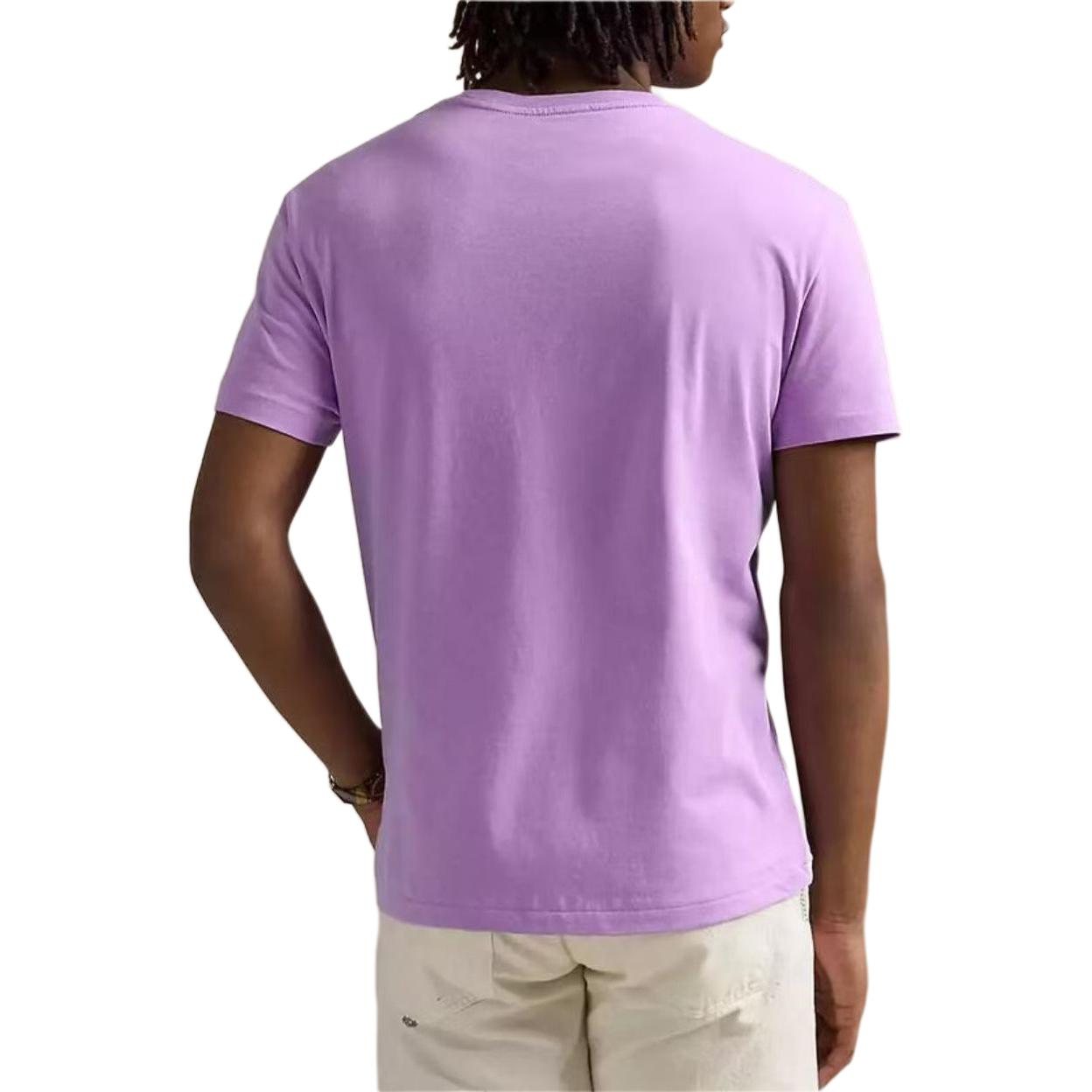 Футболка SS25 мужская Polo Ralph Lauren, фиолетовый — фото 3
