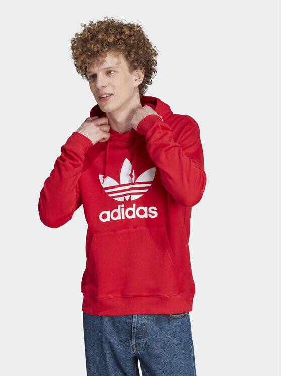 

Толстовка обычного кроя Adidas, красный