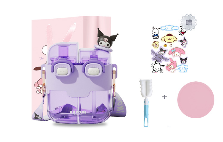 

Стильная унисекс кружка для студентов, летняя новинка, пластик, 780 мл Sanrio, Culomi + Stickers, Cupbrushes, Tote Bags, Coasters