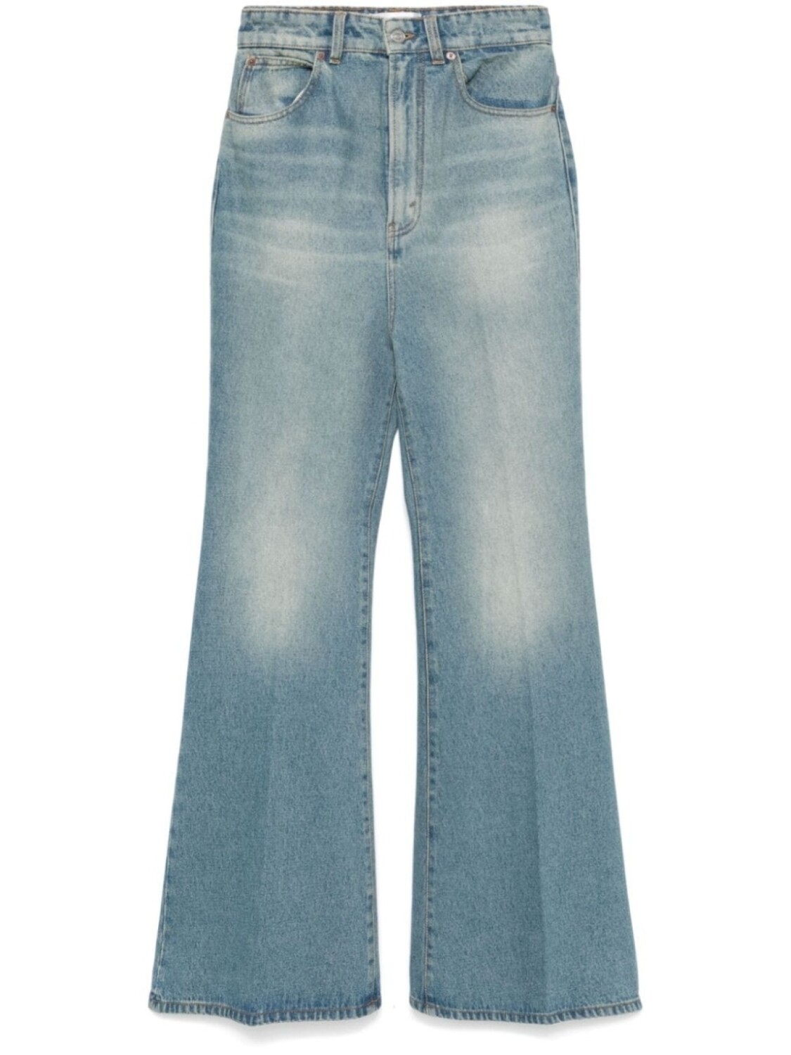 

Victoria Beckham широкие джинсы, синий