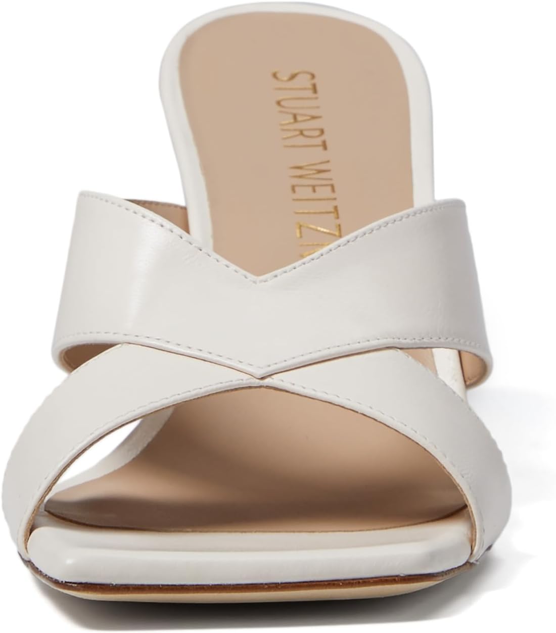 Сандалии Stuart Weitzman Carmen 75 Slide, цвет Seashell — фото 2