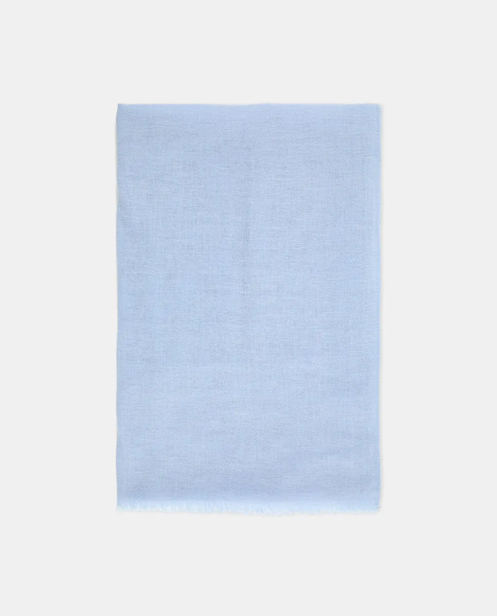 

Простой женский шарф Southern Cotton, голубой