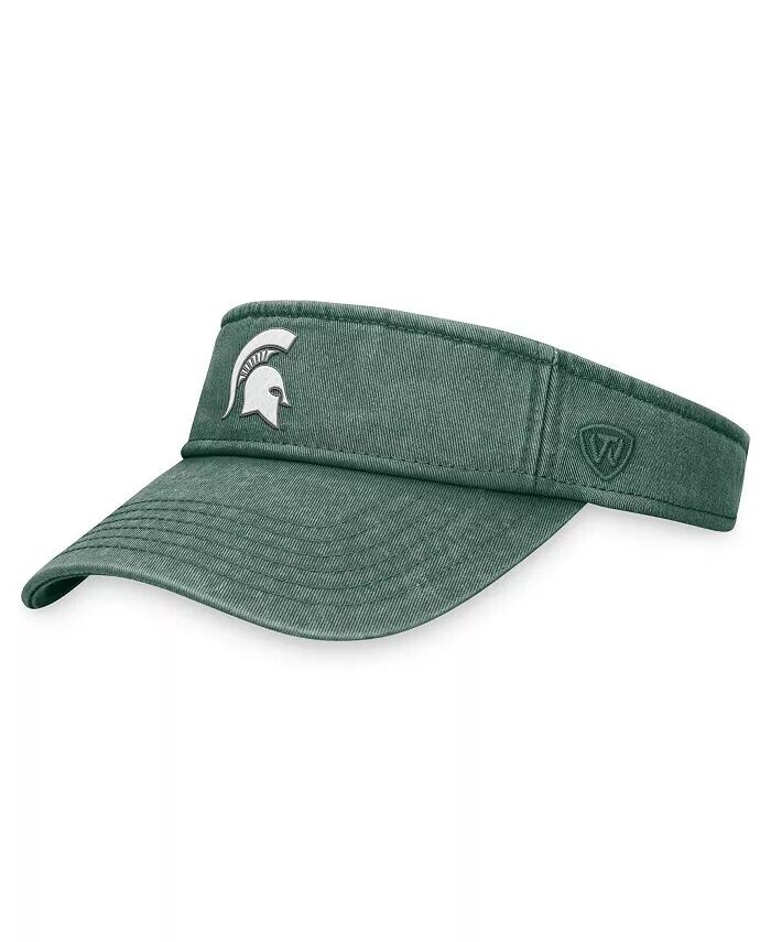

Мужские зеленые Michigan State Spartans Terry с регулируемым козырьком Top Of The World, зеленый