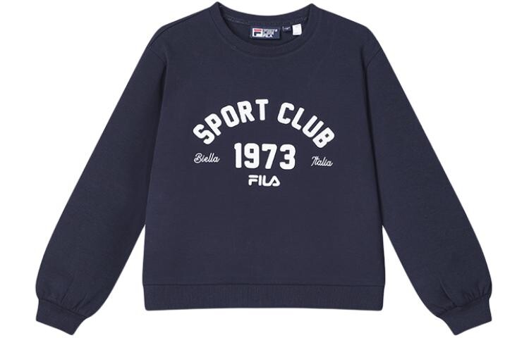 

Свитшот женский темно-синий Fila