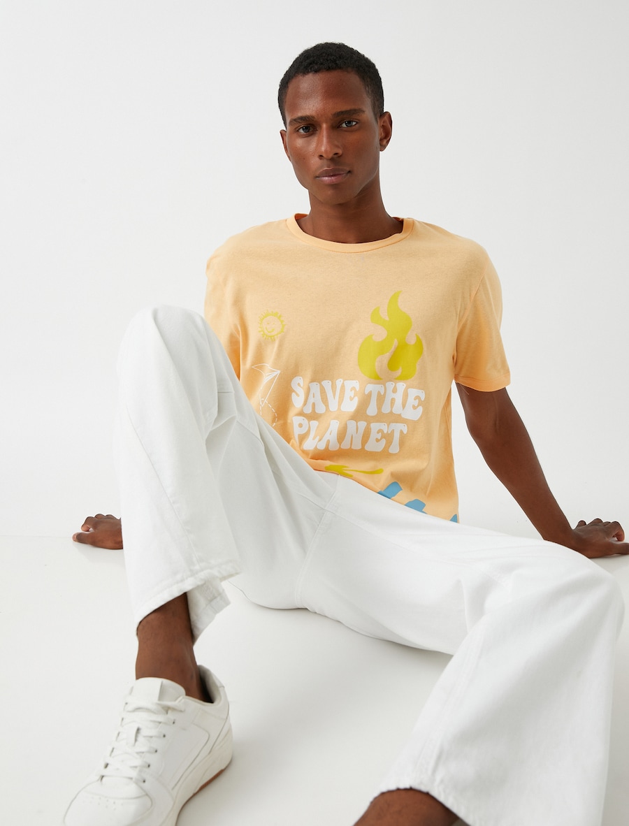 

Рубашка Koton, оранжевый