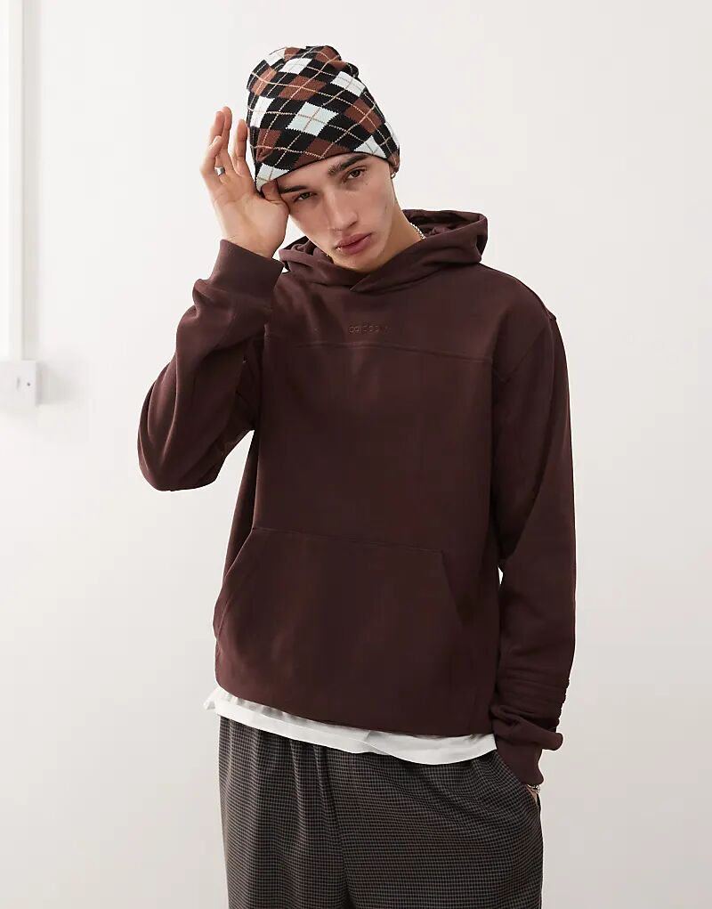 

Толстовка Pre-Loved коричневого цвета adidas Originals