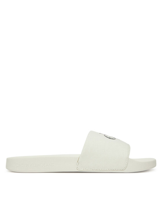 

Мюли Slide Monologo Cv YM0YM01367 Calvin Klein Jeans, белый
