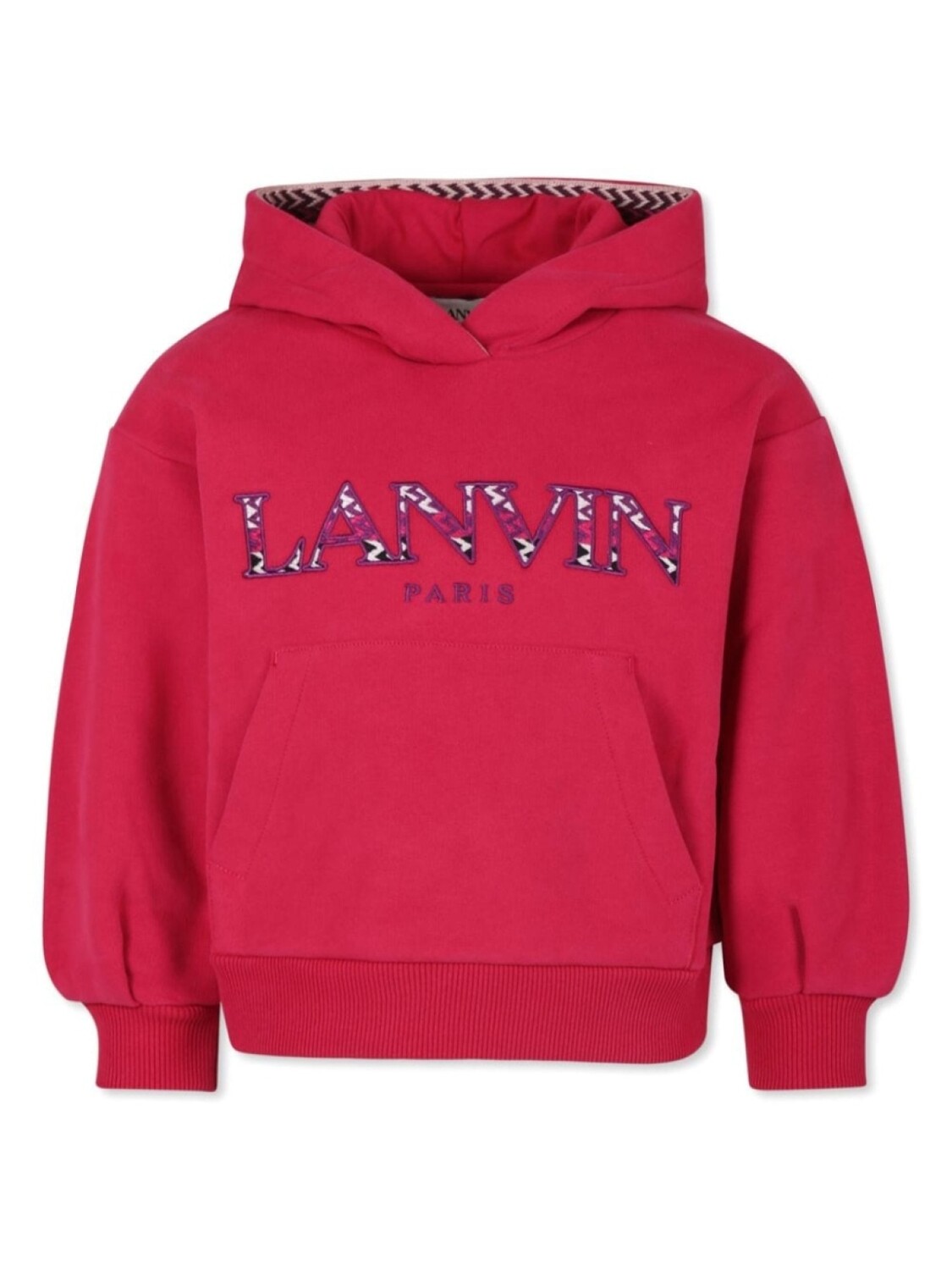 

Lanvin Enfant толстовка с капюшоном, розовый