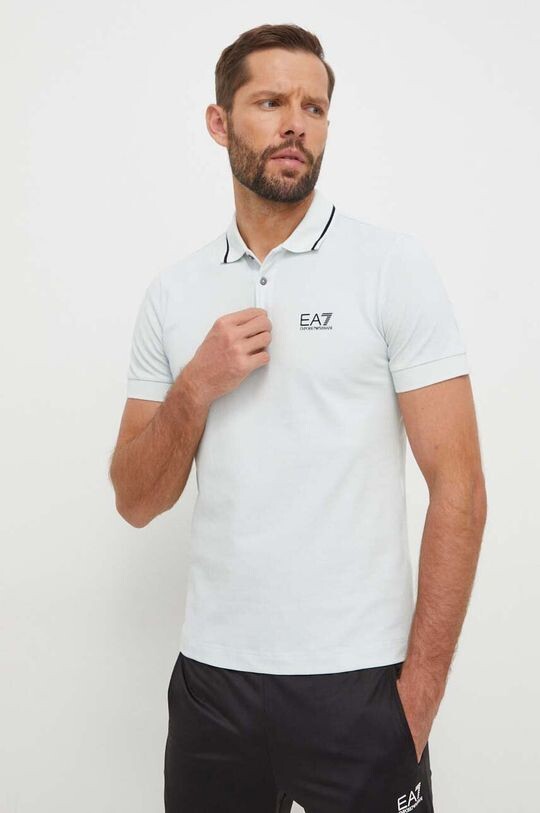 

Рубашка поло EA7 Emporio Armani, бирюзовый, Зеленый, Рубашка поло EA7 Emporio Armani, бирюзовый