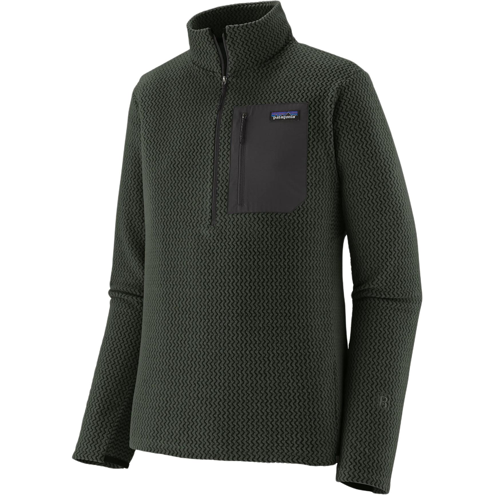 

Толстовка R1 Air Fleece мужская Patagonia, зеленый