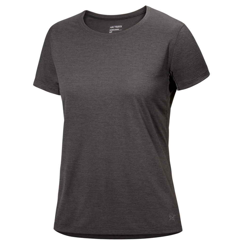 

Функциональная рубашка Arc'Teryx Women's Taema Crew S/S, цвет Black Heather