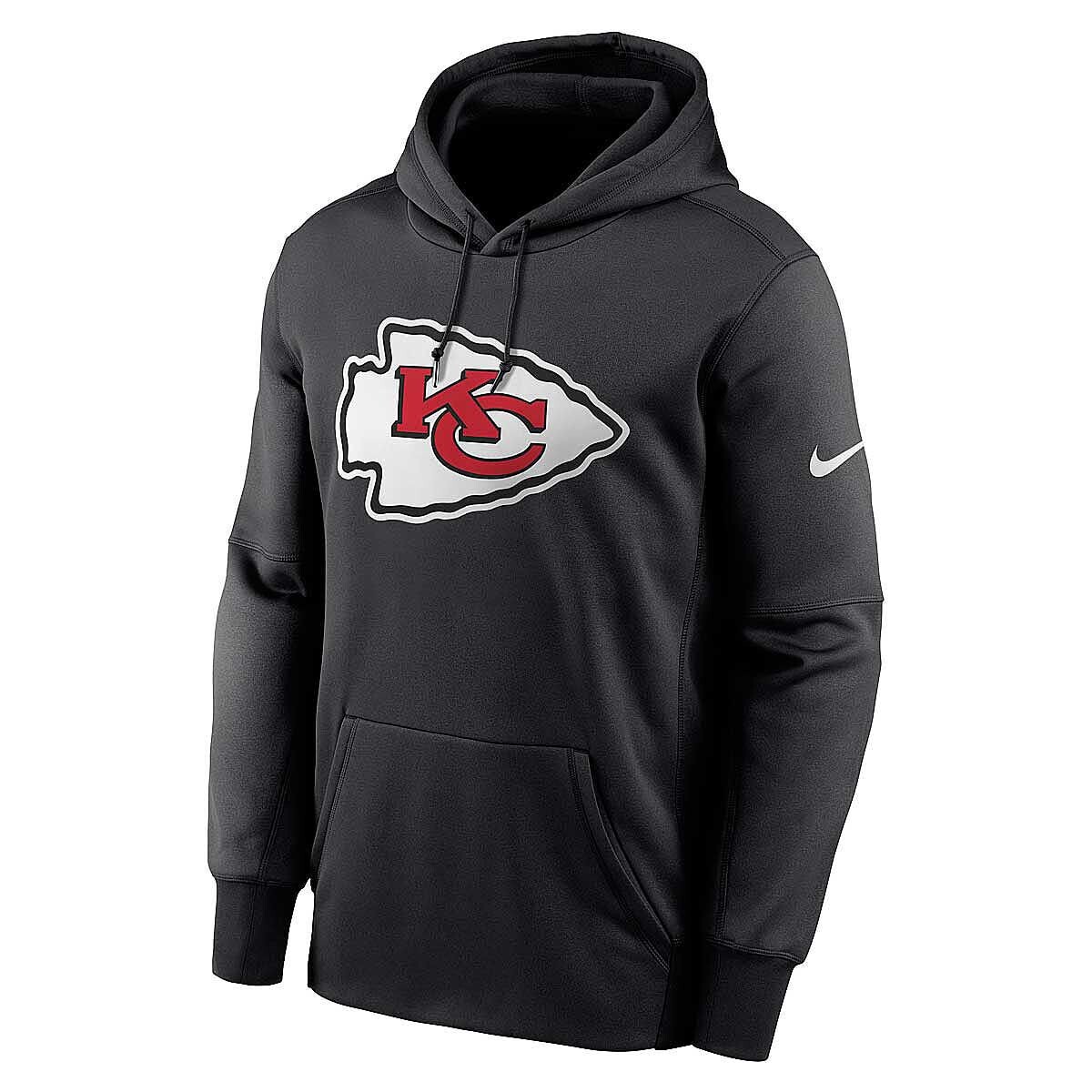 

Толстовка NFL Kansas City Chiefs Prime Logo Therma Hoody Nike, цвет Schwarz