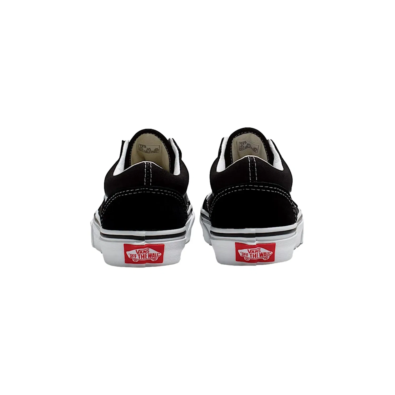 Vans Old Skool Black / True White VN000W9T6BT Pre-School — фото 4