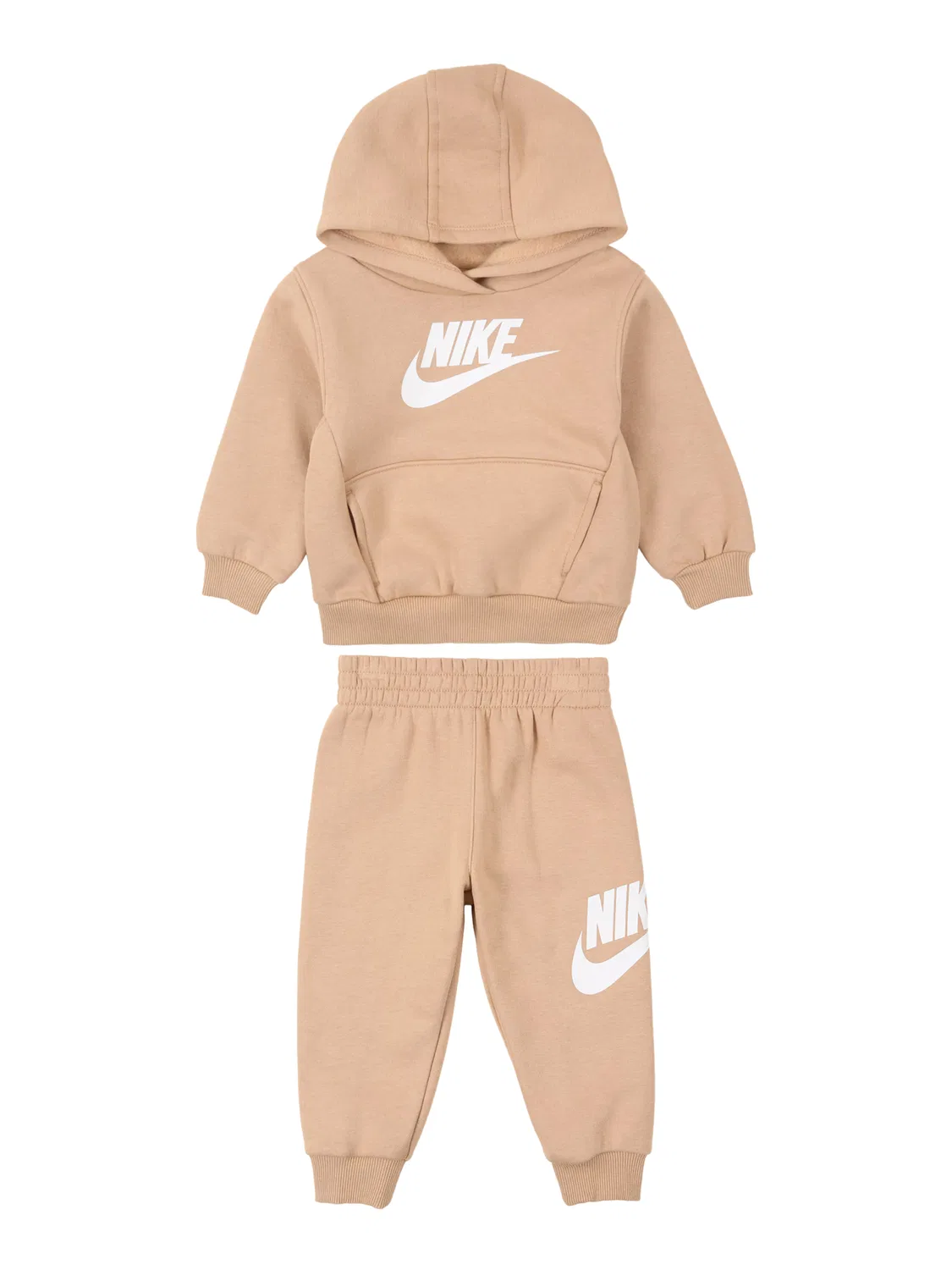 Спортивный костюм Nike Sportswear CLUB FLEECE коричневого цвета