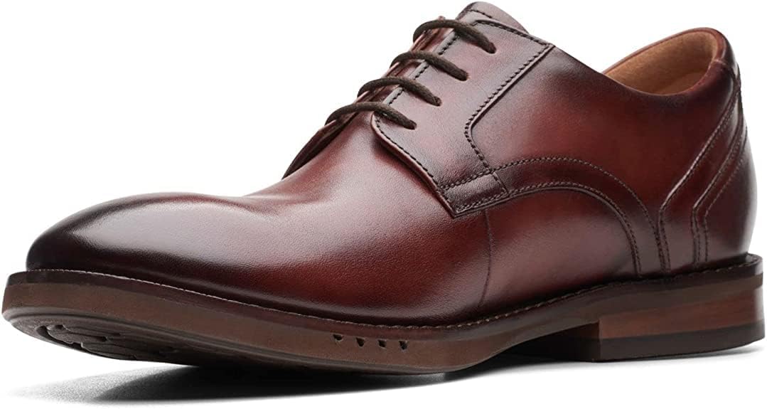 

Мужские туфли Clarks Un Hugh Lace Oxford, коричневый