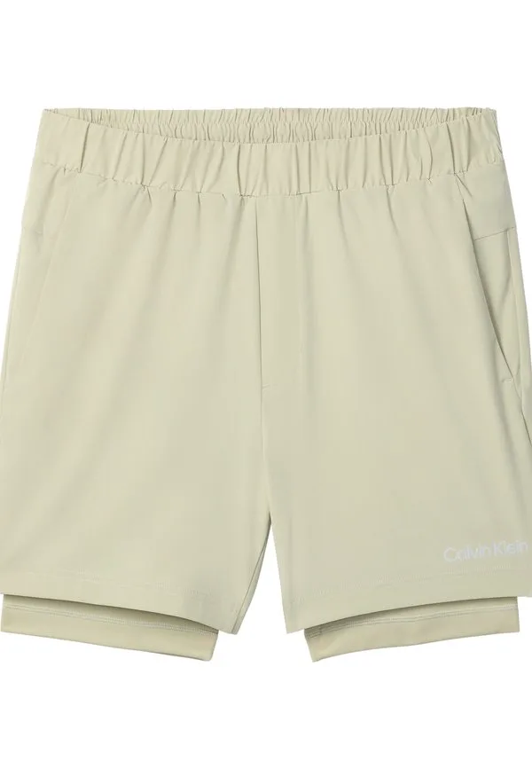 Спортивные шорты woven icon Calvin Klein, Nostalgic Green — фото 4