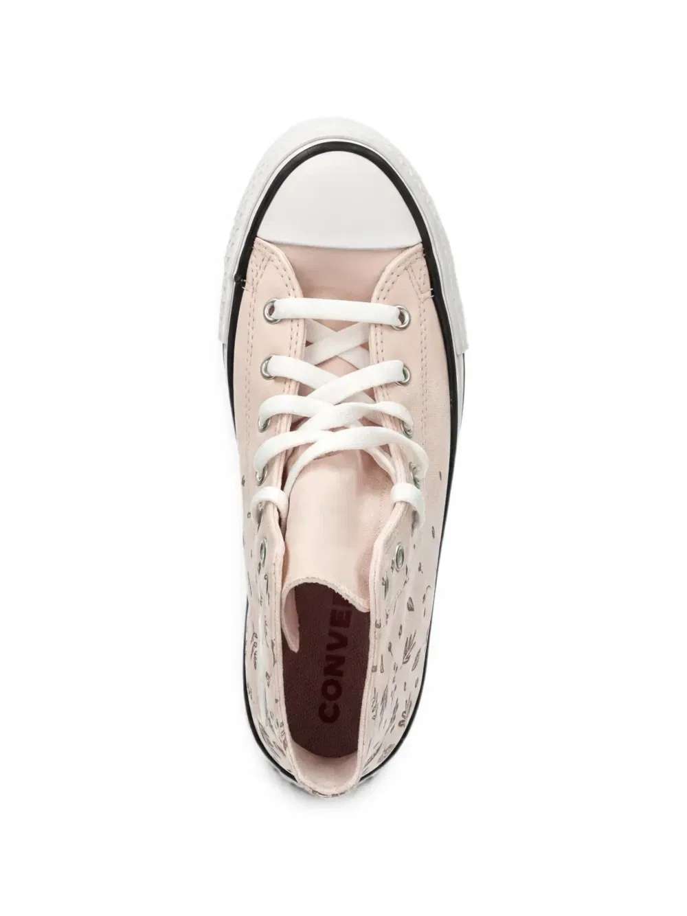 Кеды Chuck Taylor All Star Eva Lift на шнуровке Converse Kids, розовый — фото 4