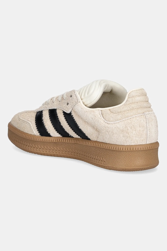 Замшевые кроссовки Samba XLG Adidas Originals, бежевый — фото 3
