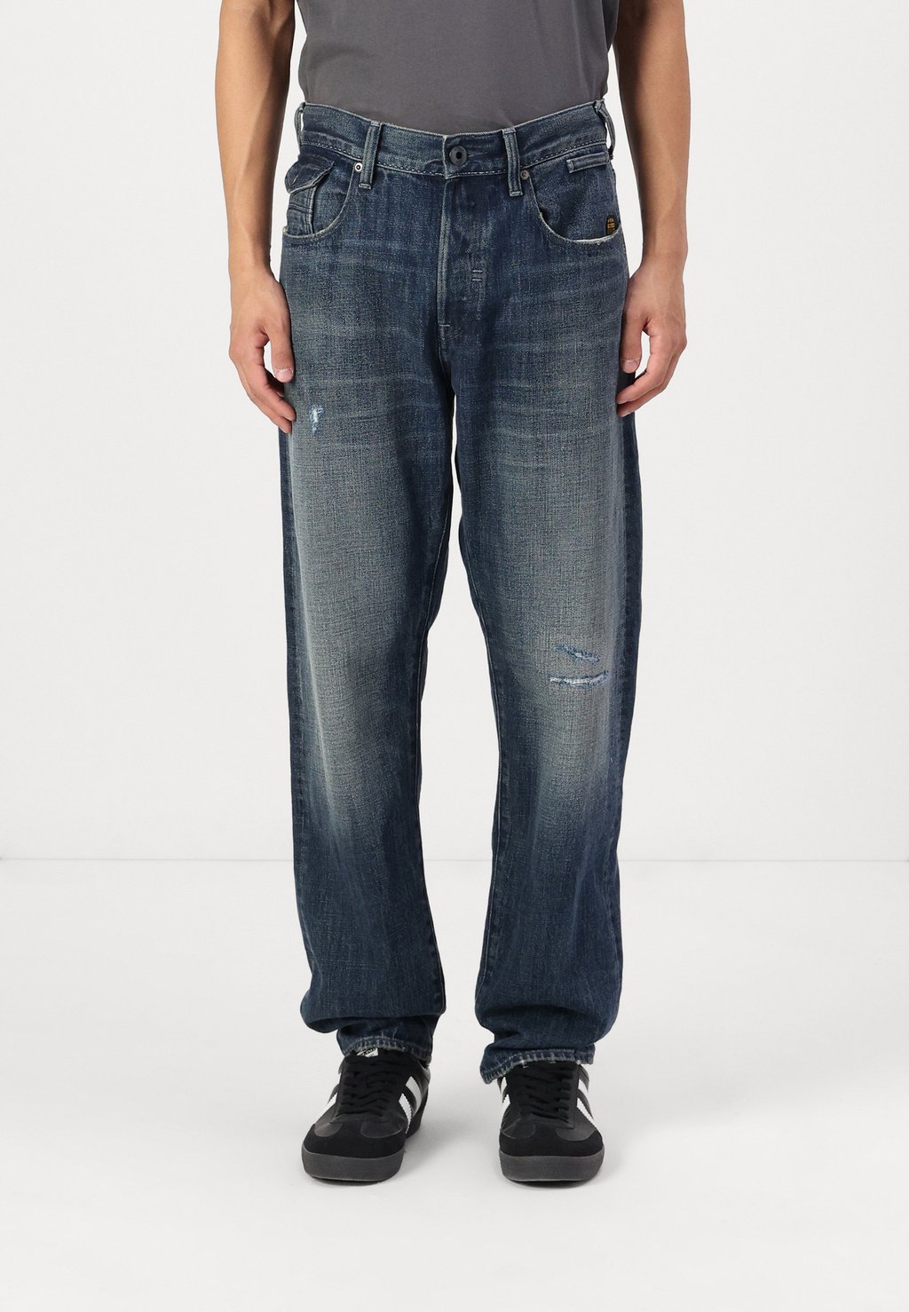 

Джинсы свободного кроя MORRY REGULAR TAPERED G-STAR, синий деним