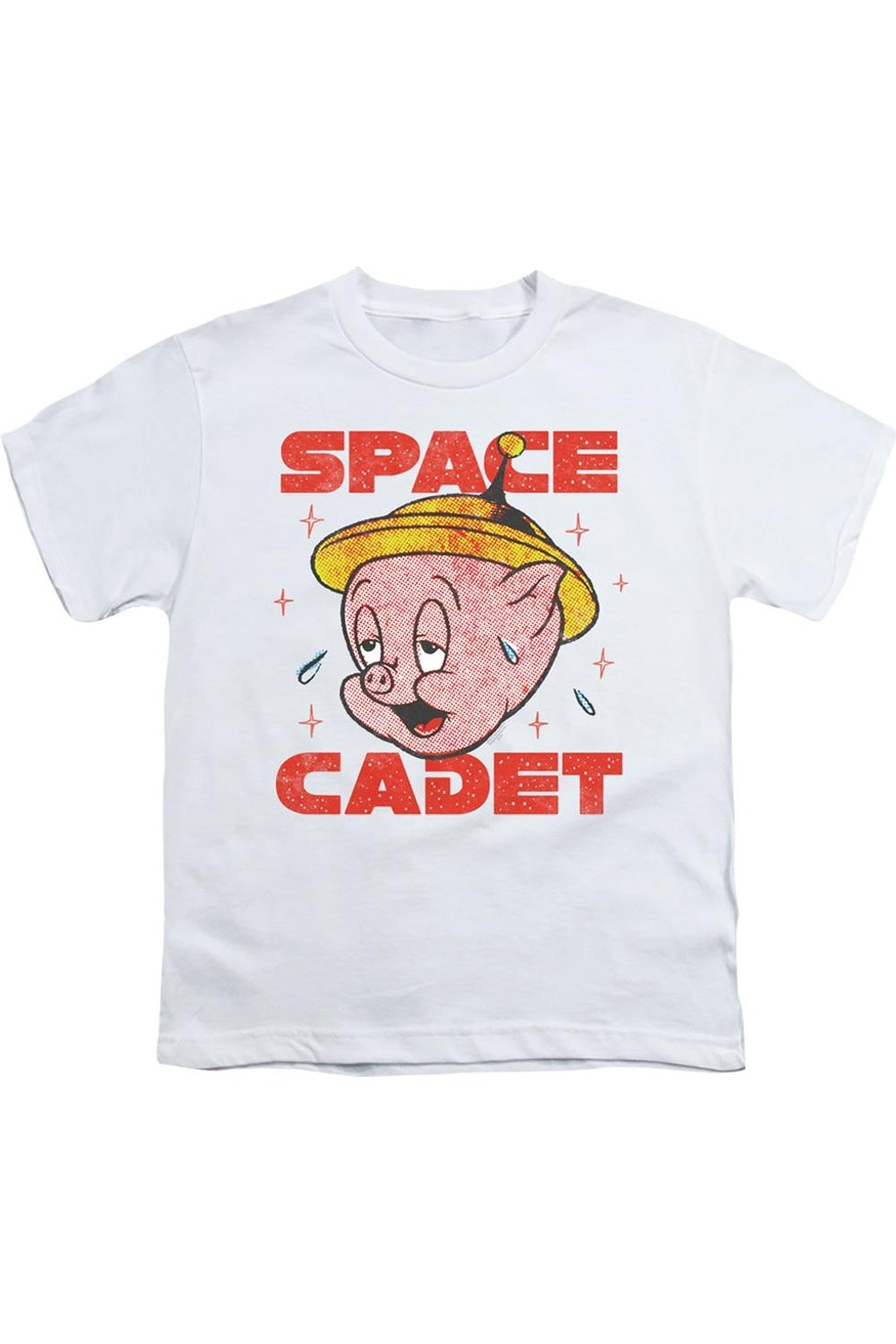 

Футболка с коротким рукавом Looney Tunes Space Ghost для детей Gildan, белый