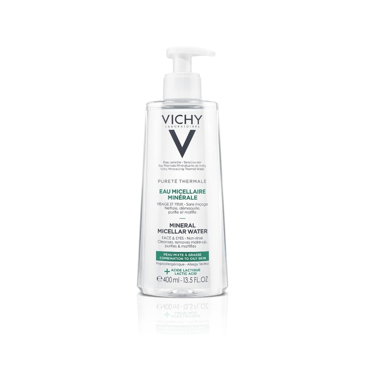 

Vichy Purete Thermale, мицеллярная жидкость, 400 мл