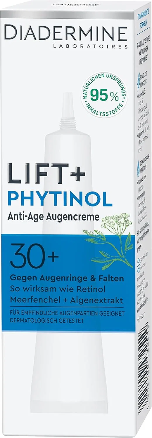 Антивозрастной крем для глаз «Lift+ Phytinol» от DIADERMINE Diadermine
