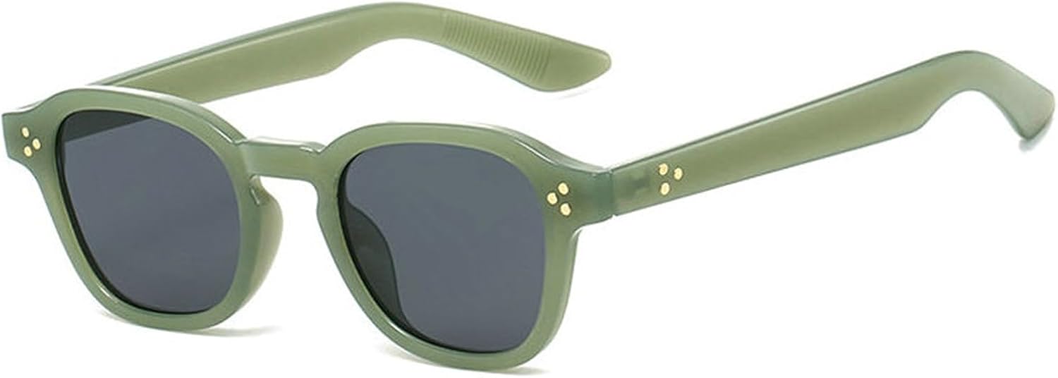 

Солнцезащитные очки Willochra Fashion Square для женщин в стиле ретро 90-х с заклепками, градиентным затемнением, защитой от УФ-излучения UV400, для мужчин, цвет шампанское, C5