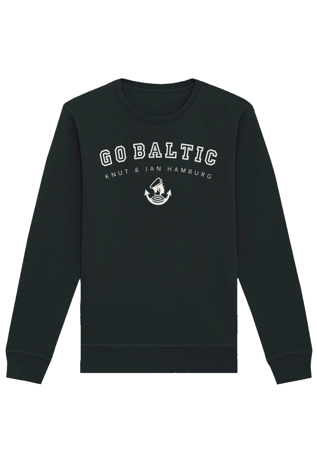 

Толстовка F4NT4STIC Unisex Go Baltic Knut & Jan Hamburg, черный
