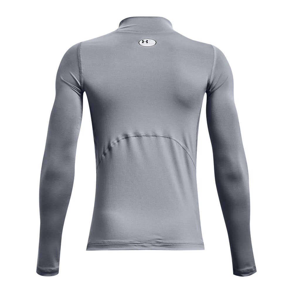 Футболка с длинным рукавом Under Armour HeatGear Armour Mock, серый — фото 2