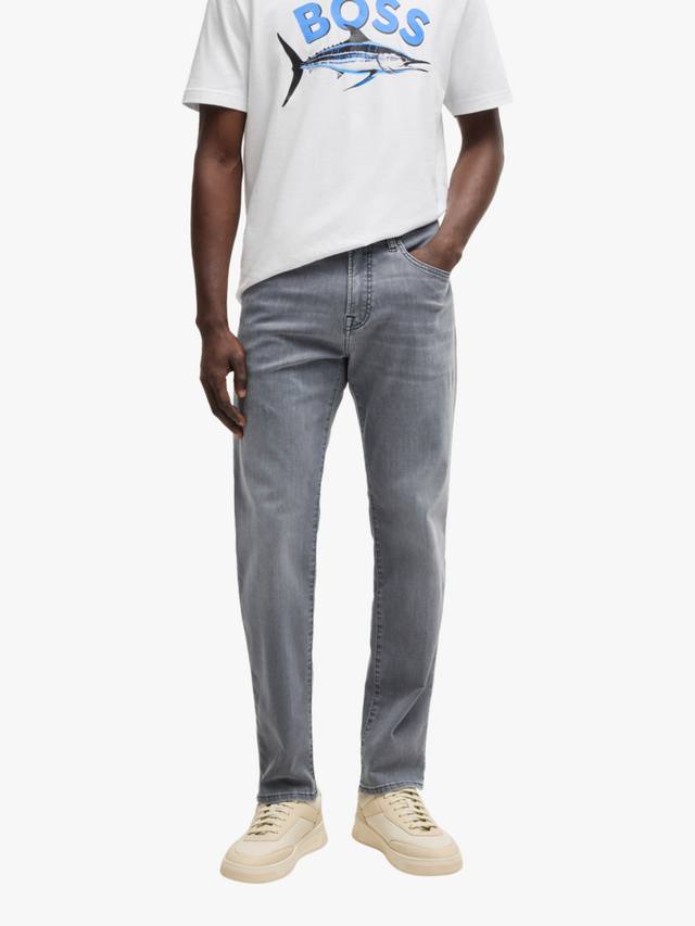 

Джинсы BOSS Regular Fit HUGO BOSS, Mid Grey