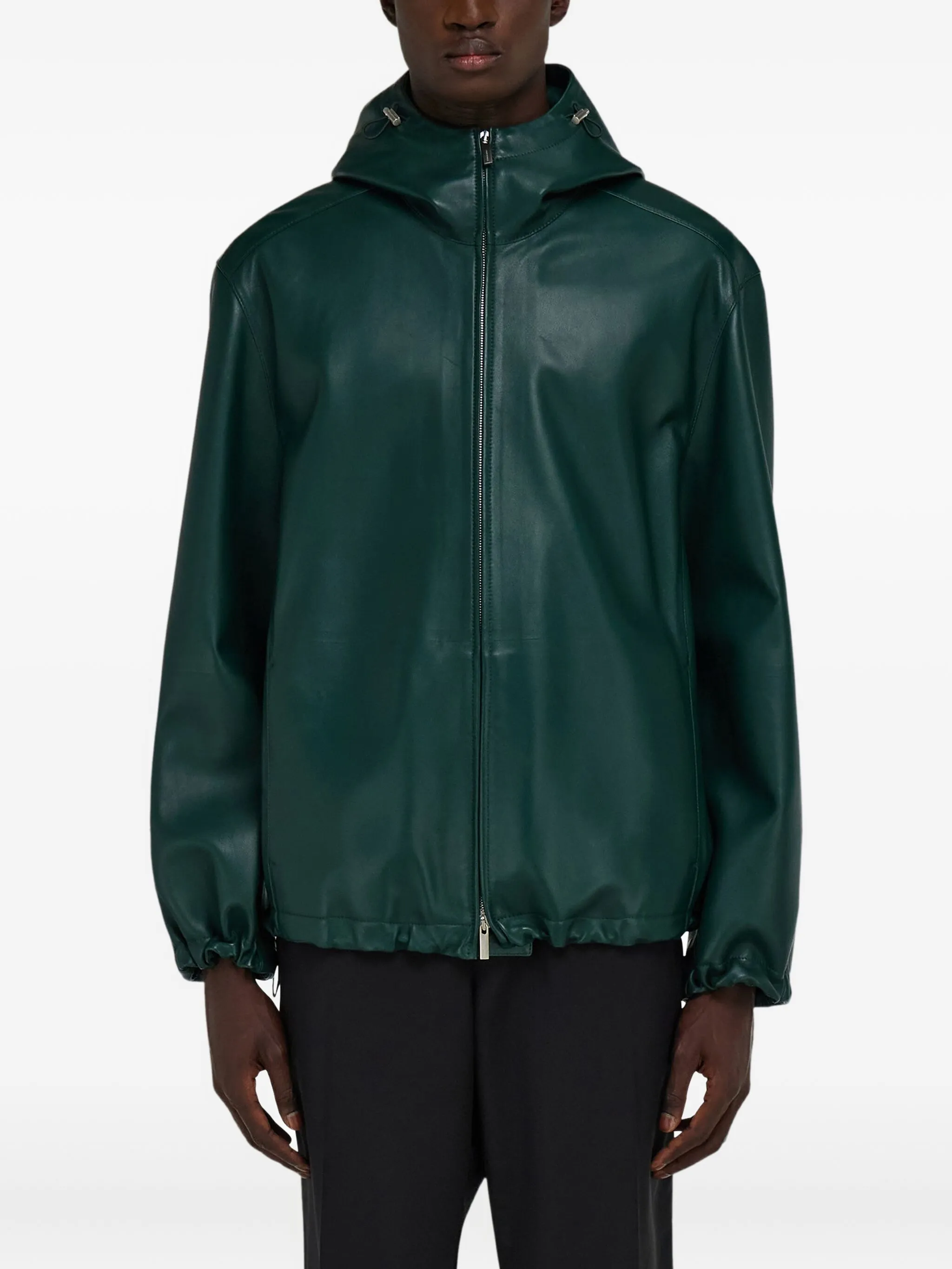 

Куртка с капюшоном Ferragamo, зеленый