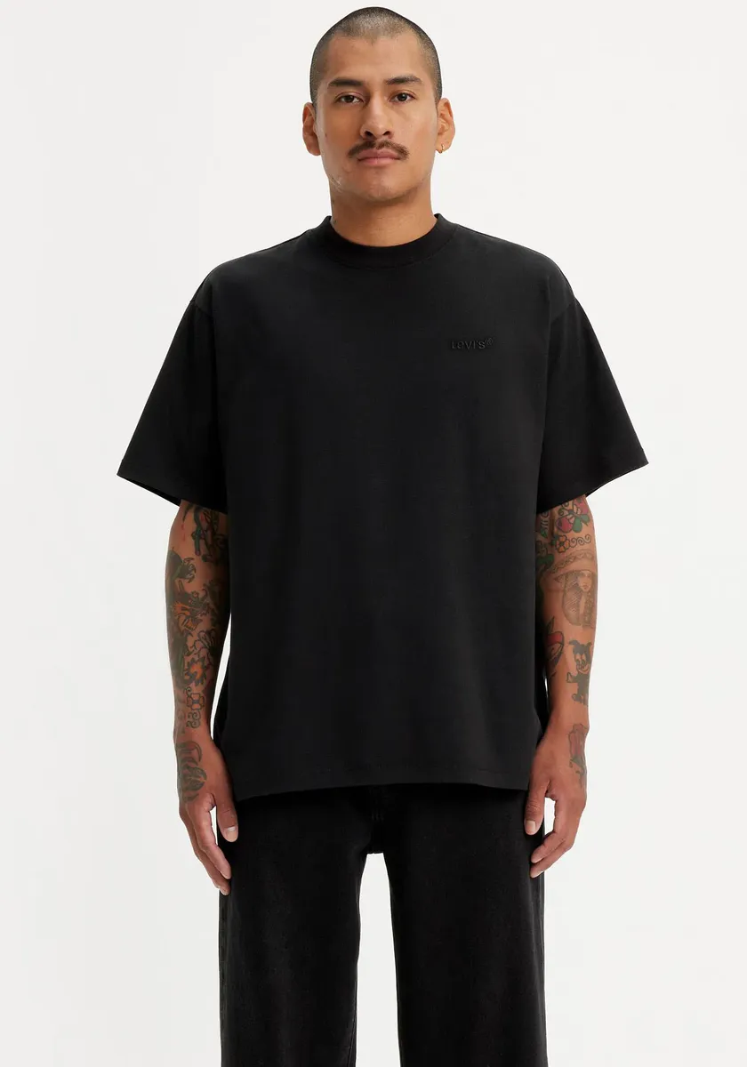 

Рубашка Levi's с круглым вырезом "LE RED TAB VINTAGE TEE" в классическом дизайне Levi's, черный