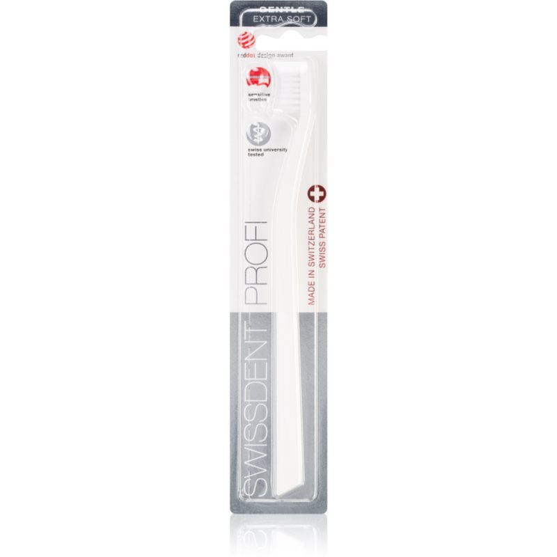 

Зубная щетка Swissdent Profi Gentle экстрамягкая белая 1 шт.