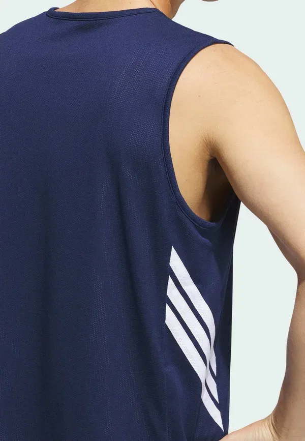 Топ баскетбольный Adidas Performance 3G speed reversible, темно-синий с белым — фото 3