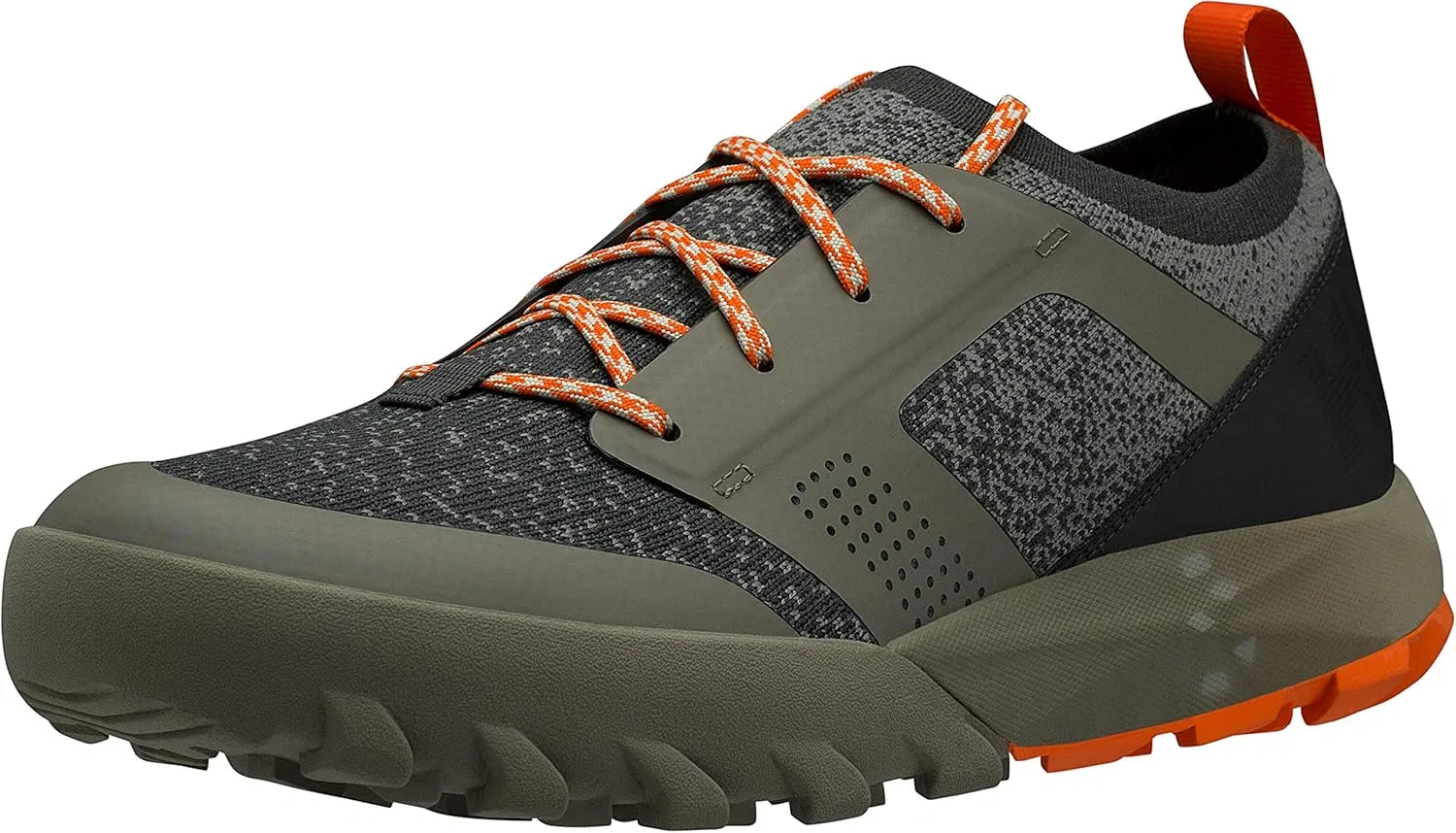 Мужские дышащие защитные туфли из искусственной кожи Helly Hansen Loke Dash, Magnet Falling Rock Blaze Orange