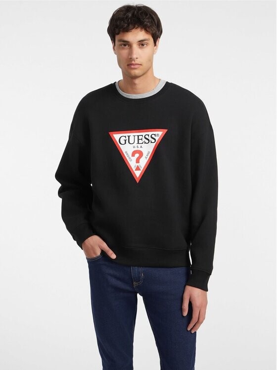 

Толстовка classic fit Guess, черный
