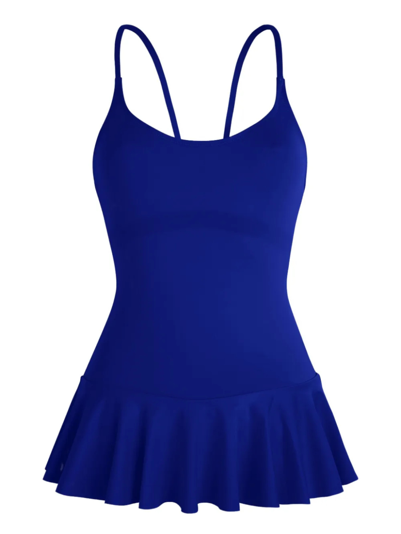 

Купальник с оборками Vilebrequin, синий