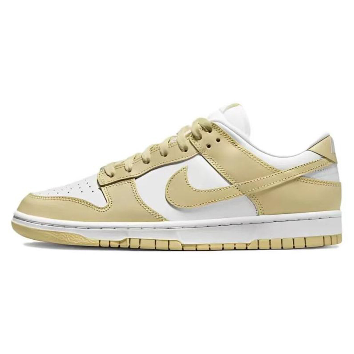 

Кроссовки Nike Dunk Skateboarding Shoes Men Low-top Brown/white, коричневый