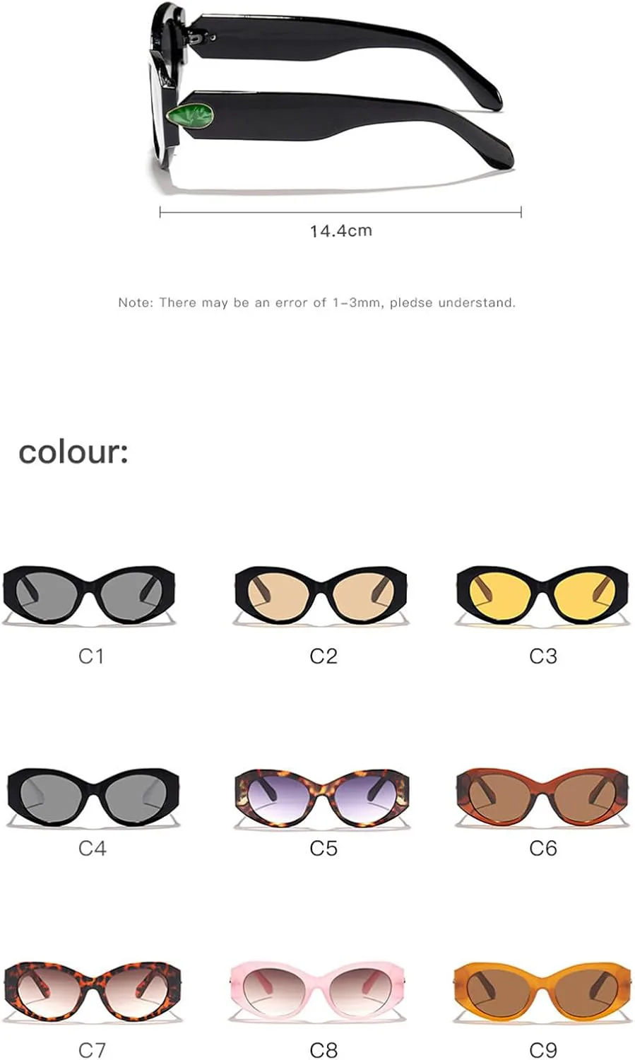 

Хелена Ретро Винтаж Маленькие Овальные Солнцезащитные Очки со стразами для женщин, хрустальные Солнцезащитные Очки UV400 Модные женские круглые очки helena, C6