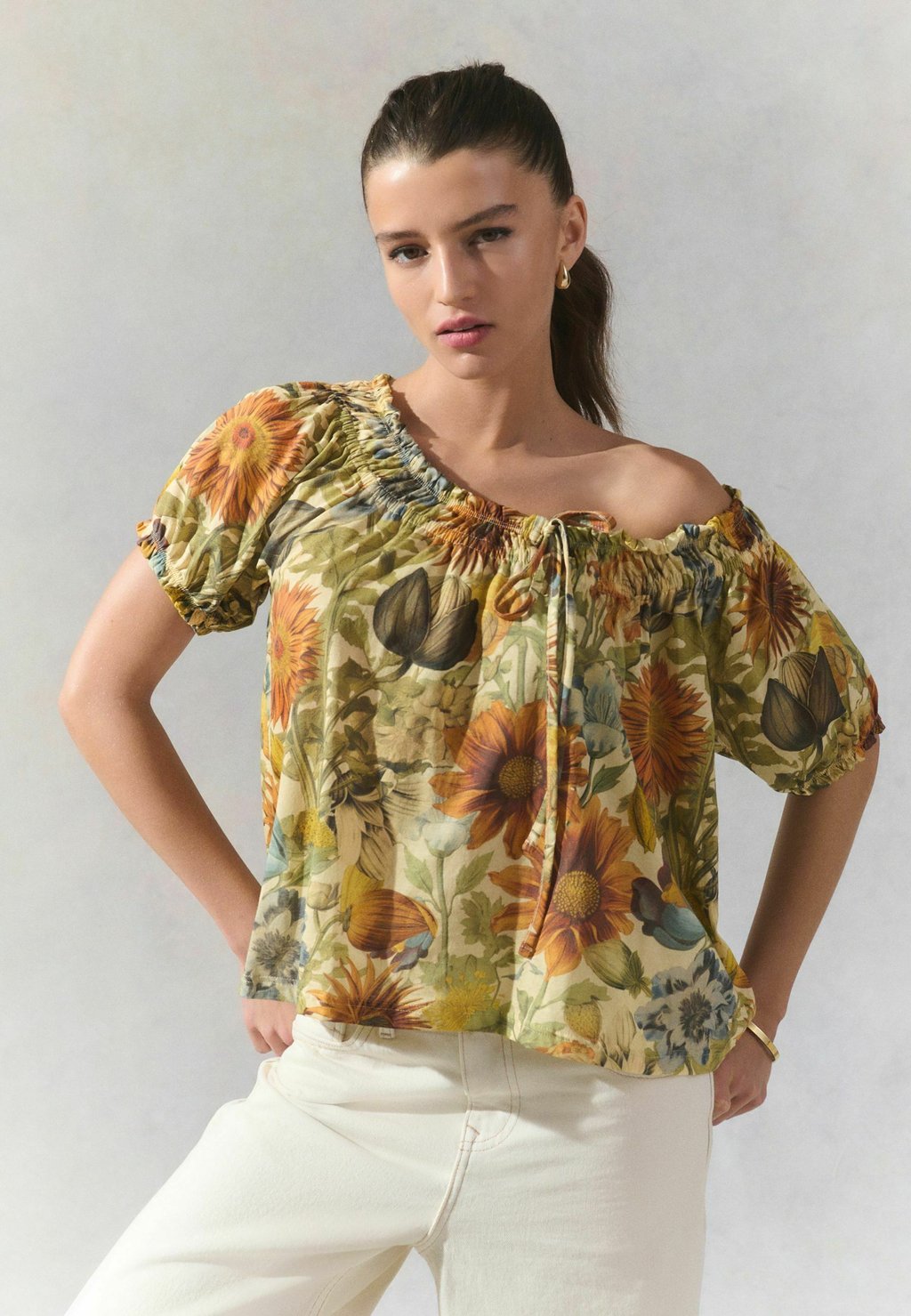 

Блуза REGULAR FIT - SHORT SLEEVE Next, желтый