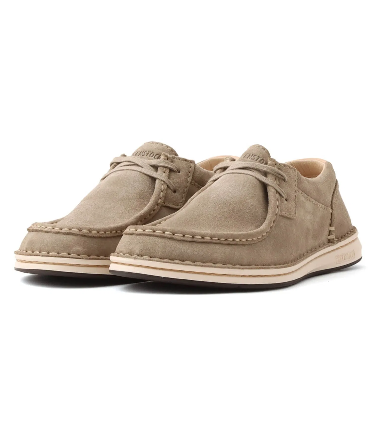 Мужская обувь BIRKENSTOCK PASADENA LEVE TAUPE — фото 2
