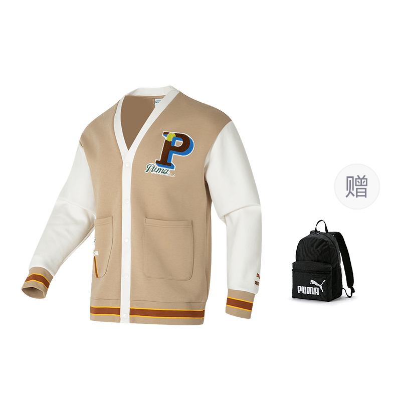 

Куртки Unisex V-образный вырез Moderate Others PUMA, хаки (with puma bag 1 pc)