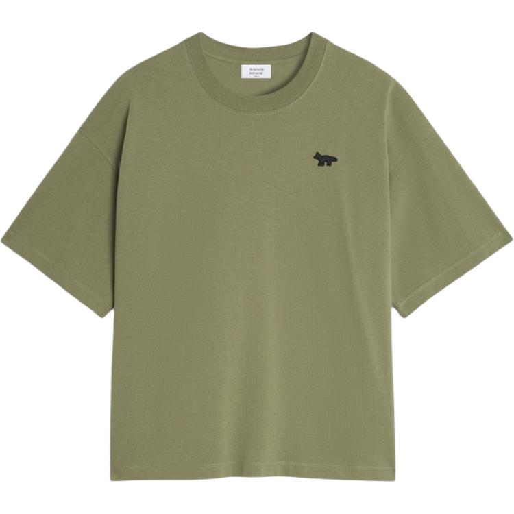 

Мужские футболки с круглым вырезом и прямым кроем Maison Kitsune, 0079