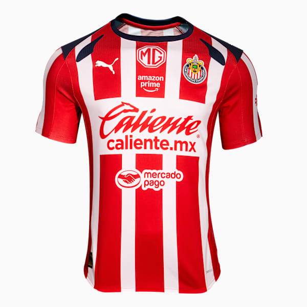 

Мужская футбольная майка Chivas 25/26 Home Replica Puma, красный