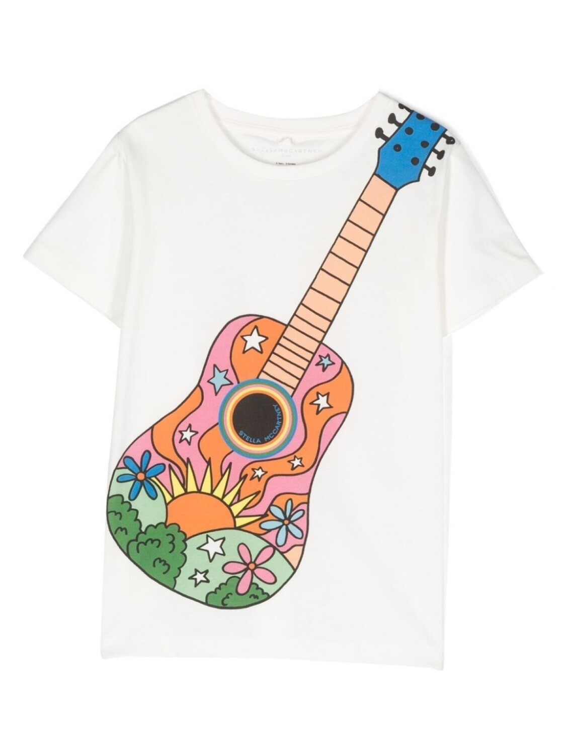 

Stella McCartney Kids футболка с графичным принтом, белый