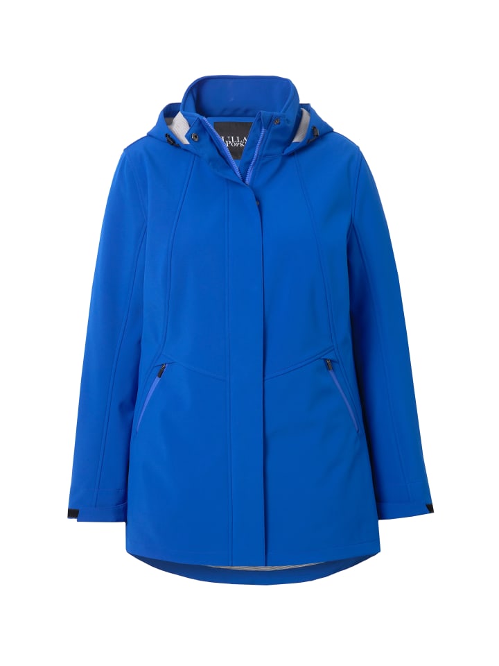 

Куртка софтшелл Ulla Popken, цвет pfauenblau