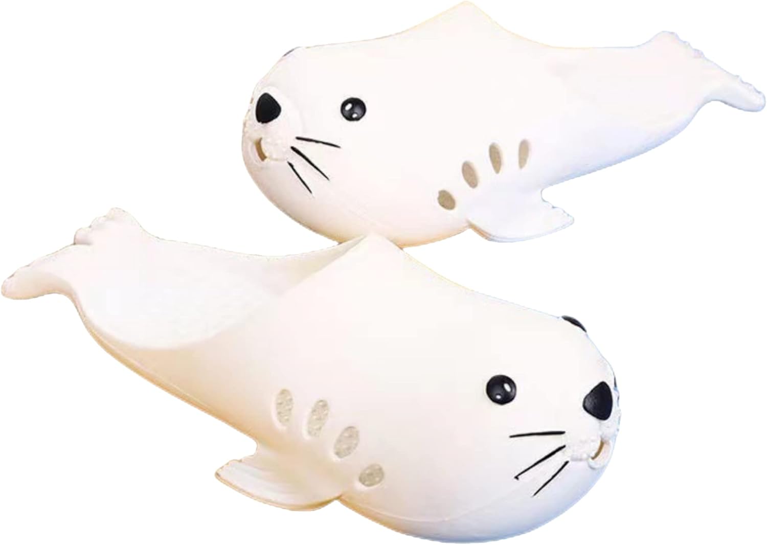 

HXIYAN Мультфильм Тапочки с животными Летние милые домашние туфли Ванная комната Пляжные тапочки Унисекс, белый