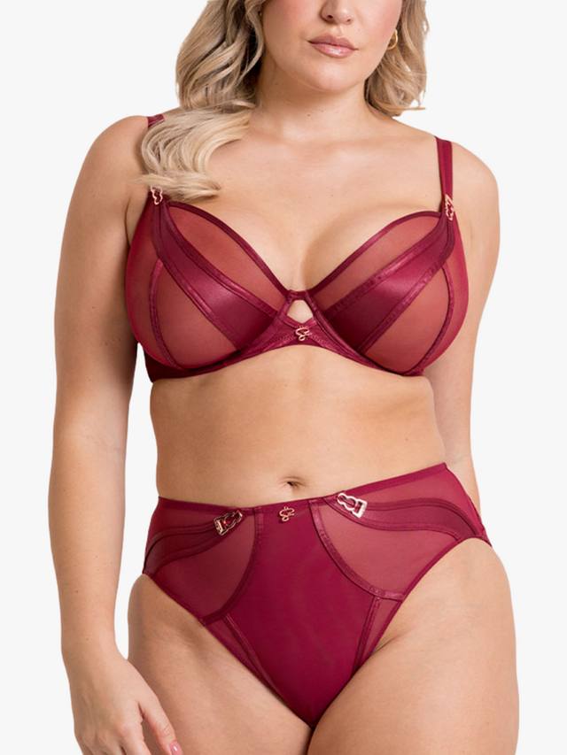 

Спортивные трусы с высокой талией Curvy Kate, Sangria