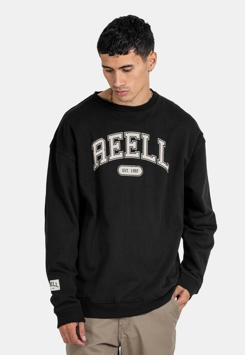 

Толстовка CREWNECK Reell, цвет deep black