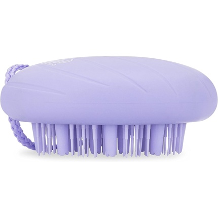 Массажер и отшелушиватель для кожи головы WetBrush Go Green с маслом лаванды фиолетового цвета Wet Brush — фото 2